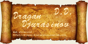 Dragan Đurašinov vizit kartica